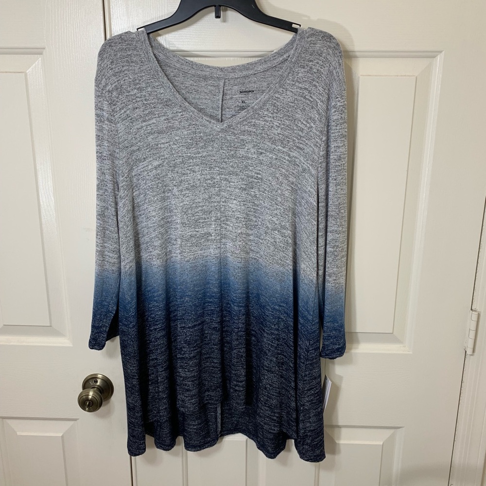NWT SONOMA TIE DYE STYLE SWEATER. - Picture 1 of 4